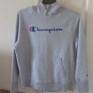 CHAMPION , GRAY SWEATSHIRT LADIES
